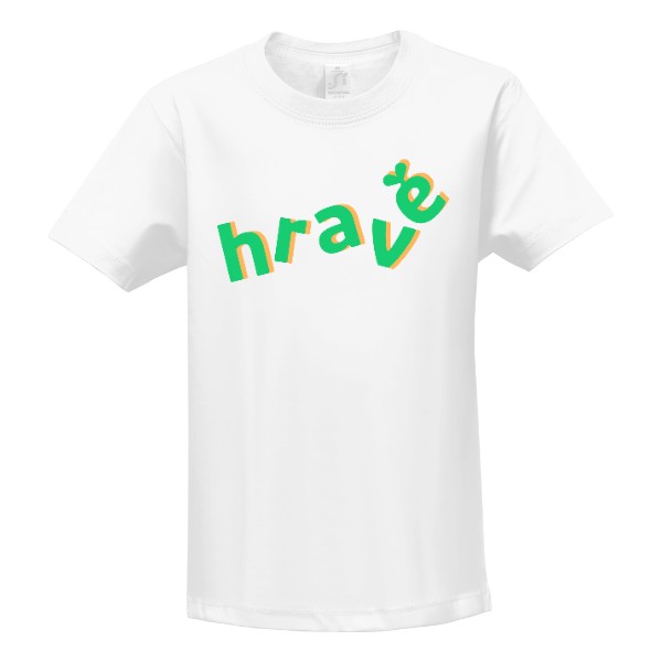 hravě - dětské bílé