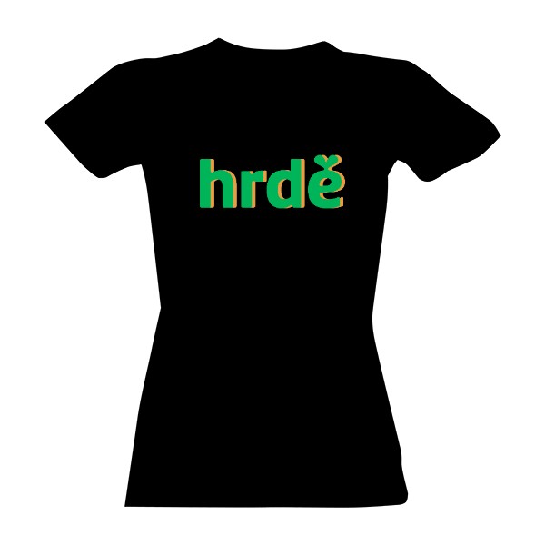 hrdě - dámské černé