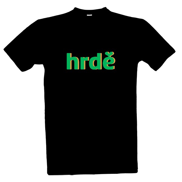 hrdě - pánské černé